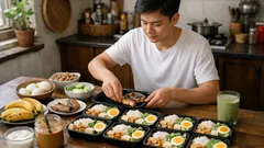 Lịch ăn tăng cân lành mạnh 5–6 bữa/ngày cho người gầy nhanh no