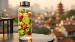 8 công thức nước ngâm trái cây dễ làm giúp bạn uống đủ nước mỗi ngày