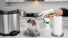 Cách xử lý xác chuột chết trong nhà không bốc mùi, không bẩn đường