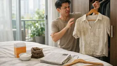 6 cách khử mùi quần áo bị ẩm mốc khi cần mặc gấp, không cần giặt lại