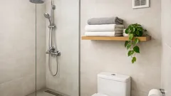 11 ý tưởng thiết kế phòng tắm 2x1 m tối giản giúp nhìn rộng và dễ lau dọn